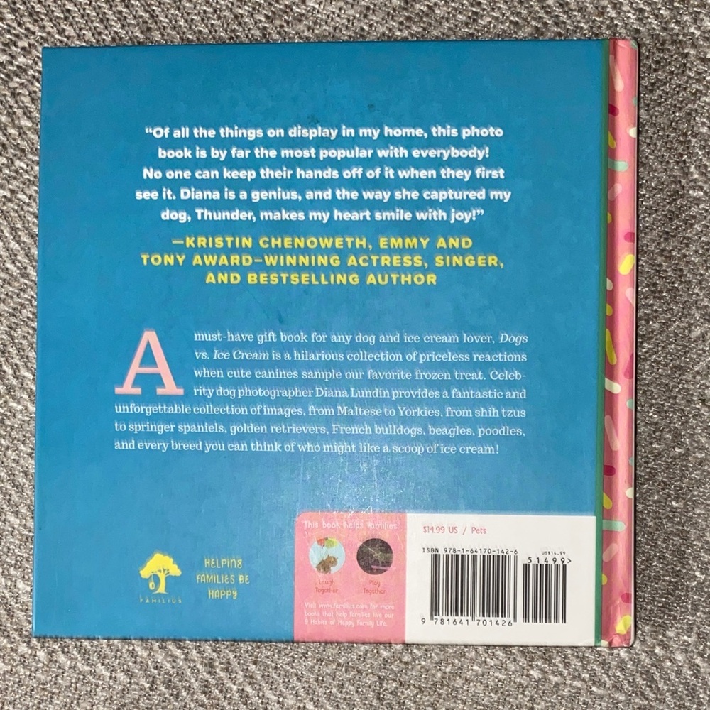 Dogs vs. Ice Cream Hardcover Book by Diana Lundin - Picture 4 of 6